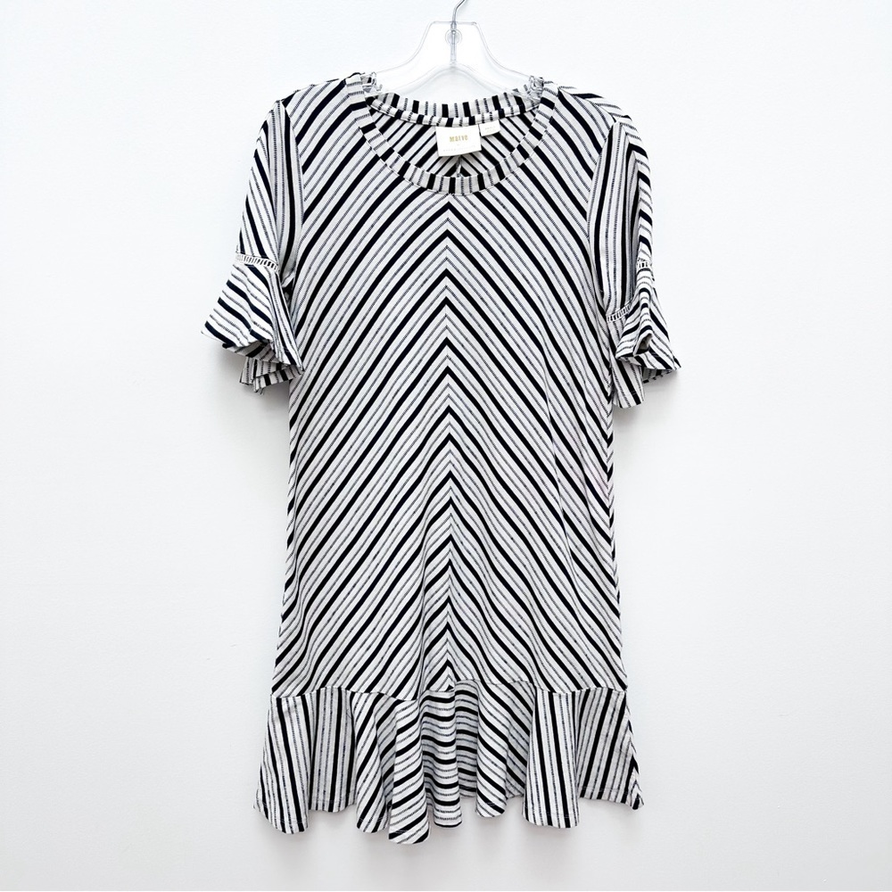Anthropologie Striped Tunic Mini Dress - Picture 7 of 11